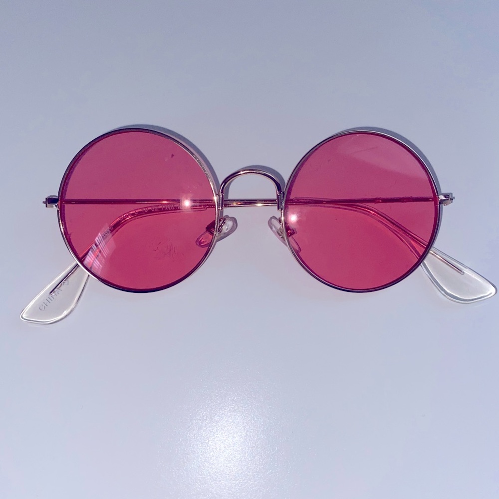Pink Tinted Sunglasses